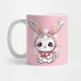 Bunny funny cute -Cartoon Character anime rabbit Mug